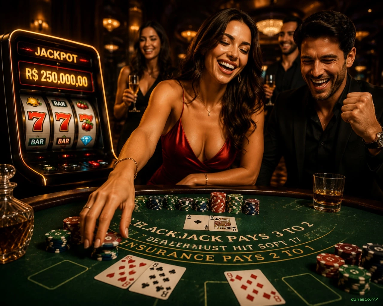 Cassino ao vivo da ginasio777 com dealers reais